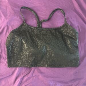 GAP Black Patterned Active Top